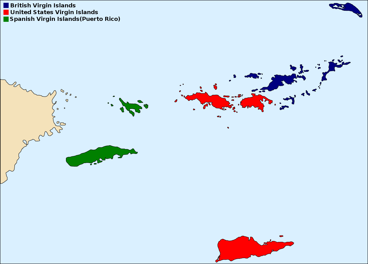 islands virgin states history the of united