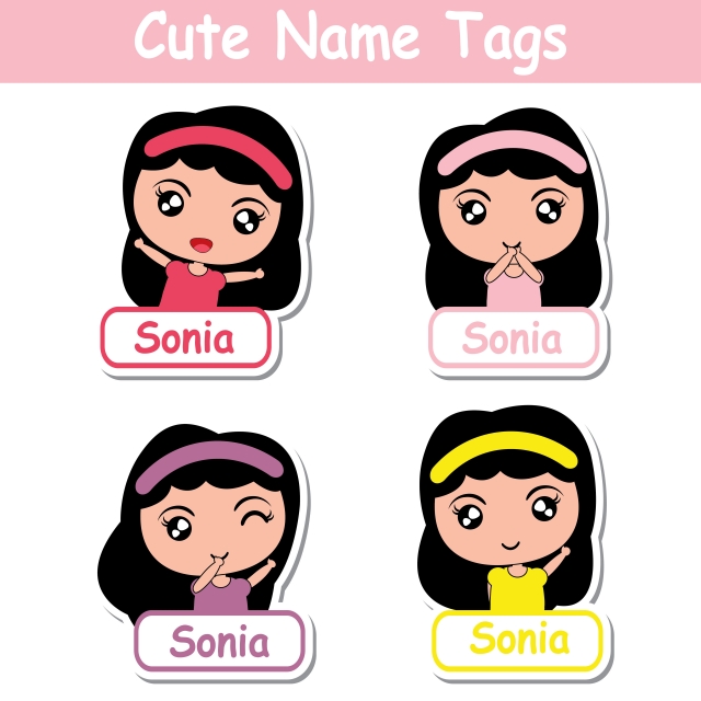 of pictures girls cartoon printable