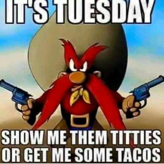 its titty tuesday