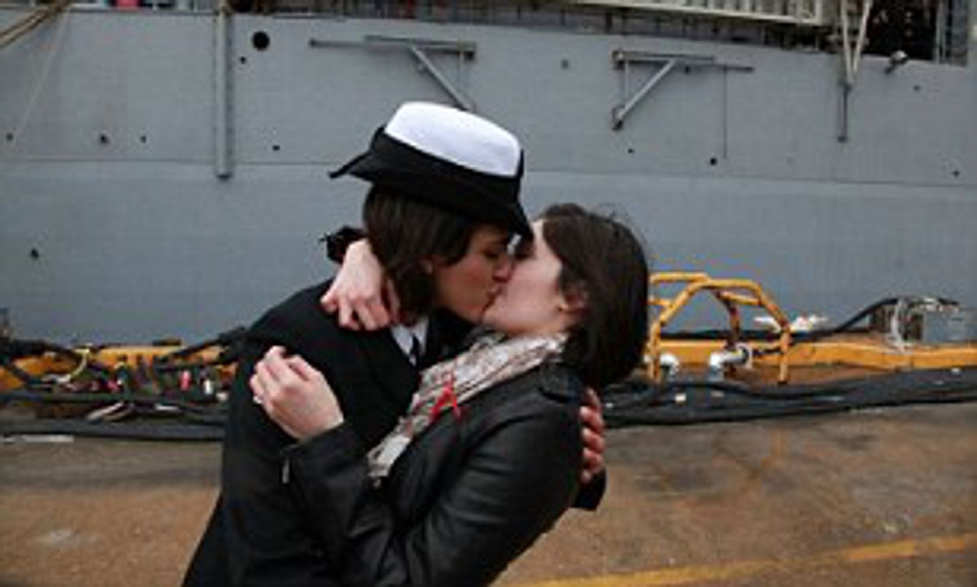 lesbian scenes military
