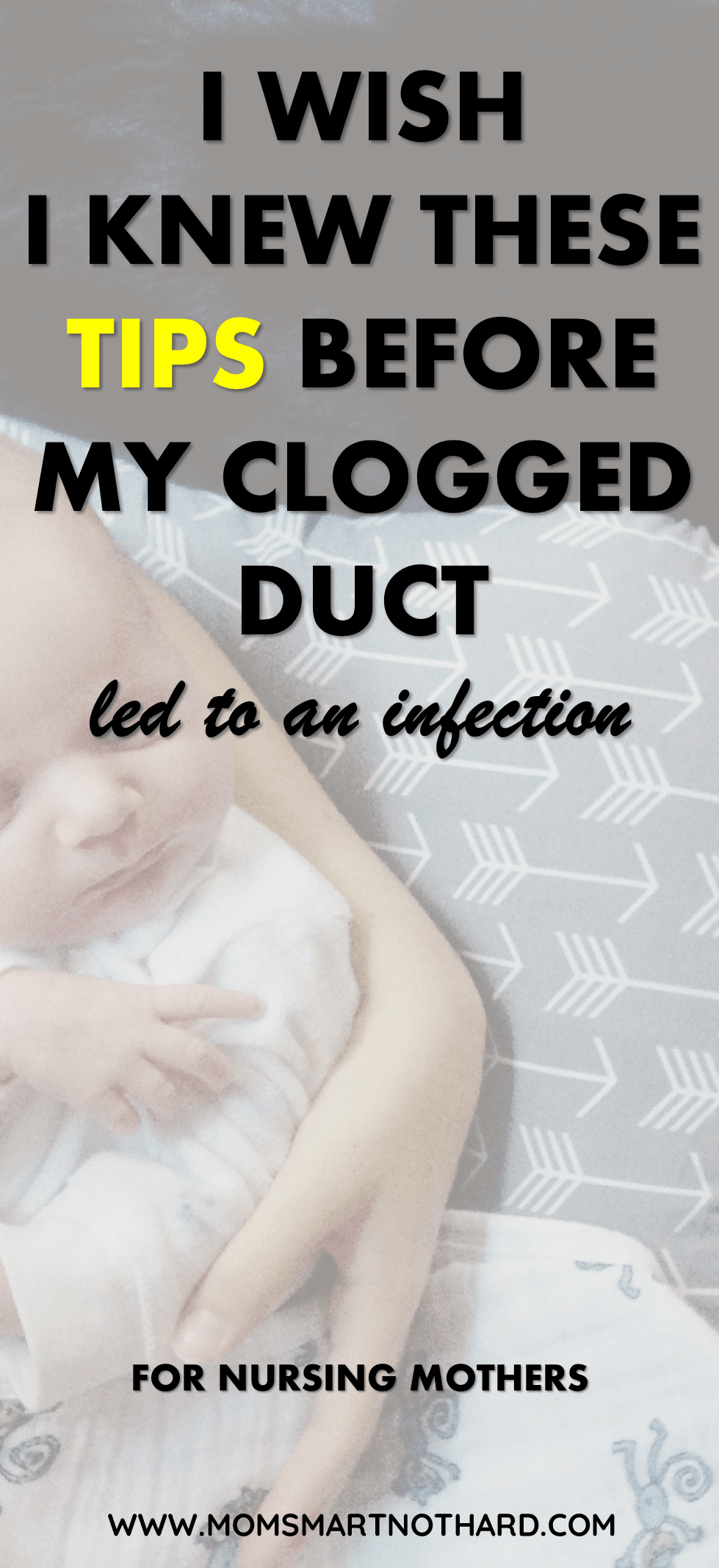 infection breast duct clogged