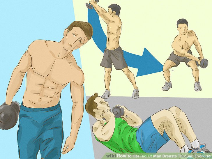boob chest man exercises